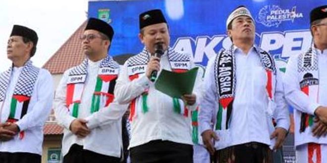 Turidi Susanto Targetkan Donasi Warga untuk Palestina Capai Rp1,5 Miliar