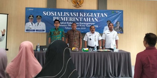 Anggota DPRD Kota Tangerang Lakukan Sosialisasi Pemerintahan di Karanganyar