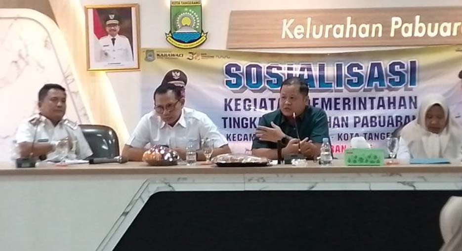 Komisi III DPRD Gelar Sosialisasi Kegiatan Pemkot Tangerang di Pabuaran