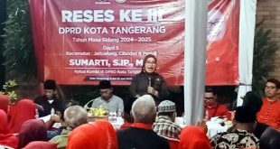 Reses III, Anggota DPRD Kota Tangerang Sumarti: Serap Aspirasi Masyarakat