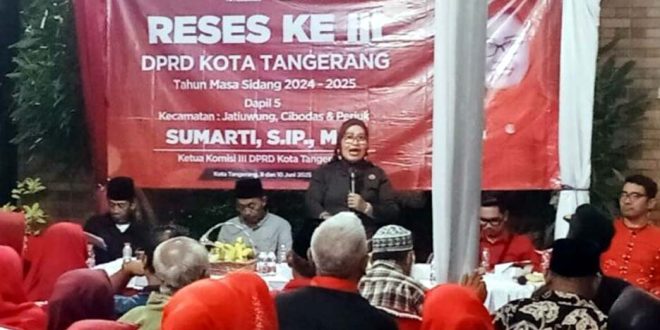 Reses III, Anggota DPRD Kota Tangerang Sumarti: Serap Aspirasi Masyarakat