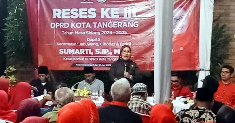 Reses III, Anggota DPRD Kota Tangerang Sumarti: Serap Aspirasi Masyarakat