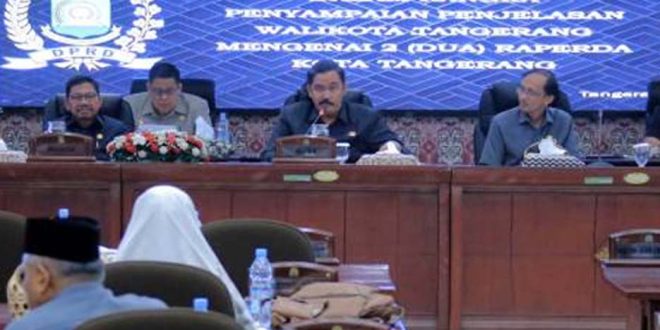 Pemkot Tangerang Ajukan Raperda RPJMD 2025–2029 dalam Rapat Paripurna DPRD