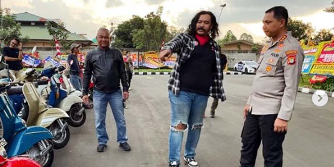 Wakil Ketua DPRD Kota Tangerang bersama Komunitas Meriahkan HUT ke-79 Bhayangkara