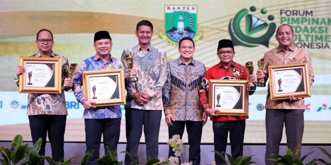 Pimred Award 2025, Wakil Ketua DPRD Kota Tangerang: Kolaborasi Legislatif dengan Media