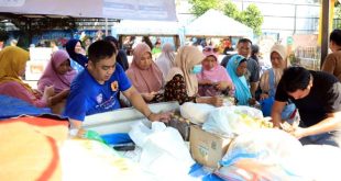 Gerakan Pangan Murah Kota Tangerang di Diborong Warga