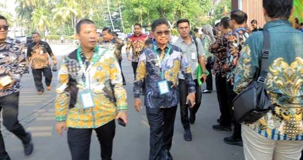 Walikota Tangerang bersama Ketua DPRD Menhadiri Rakor KPK