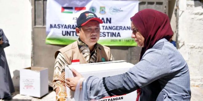 Bantuan Rp2 Miliar untuk Palestina, Wakil Ketua DPRD Kota Tangerang: Tanpa Ada Potongan