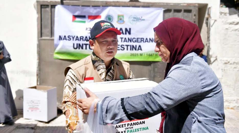 Bantuan Rp2 Miliar untuk Palestina, Wakil Ketua DPRD Kota Tangerang: Tanpa Ada Potongan