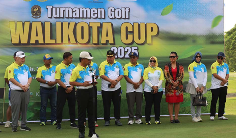 Sport Tourism, Ketua DPRD Kota Tangerang Dukung Turnamen Golf Walikota Cup