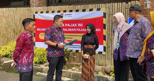 Bapenda Kabupaten Tangerang Tindak Restoran Danau Abah Cisauk