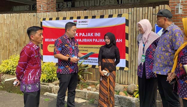 Bapenda Kabupaten Tangerang Tindak Restoran Danau Abah Cisauk