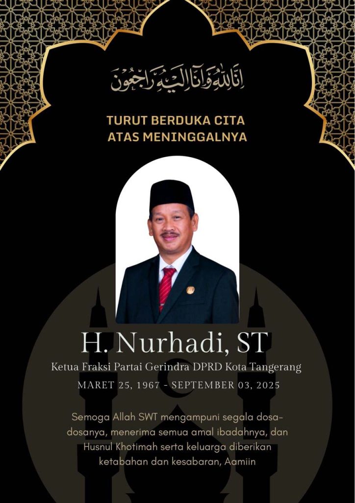 DPRD Kota Tangerang Berduka, Rusdi Alam: Nurhadi Orang Baik