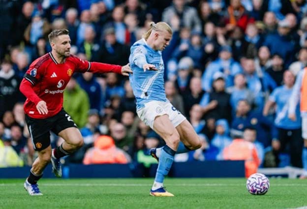 Hasil Pertandingan Man City 3-0 Man Utd: Erling Haaland Cetak Dua Gol