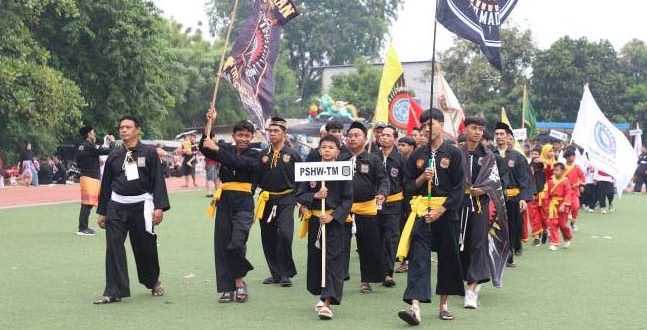 550 Pesilat Muda Berlaga di Parade Pencak Silat IPSI Cibodas