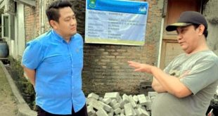 Anggota Komisi IV DPRD Kota Tangerang Dampingi Perbaikan Jalan Warga di Kelurahan Ketapang