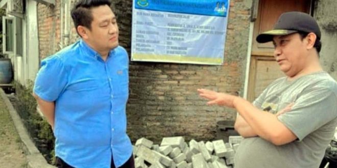 Anggota Komisi IV DPRD Kota Tangerang Dampingi Perbaikan Jalan Warga di Kelurahan Ketapang