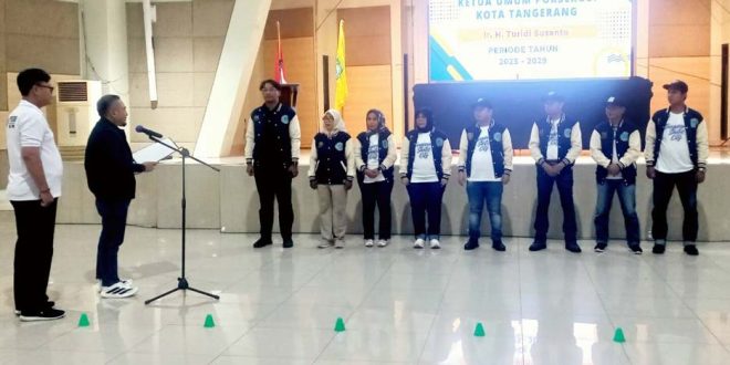Pelantikan Porserosi Kota Tangerang, Turidi Susanto: Mencari Atlet Pelajar