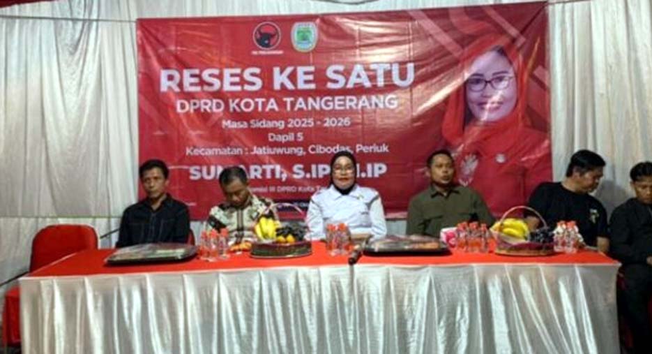 Ketua Komisi III DPRD Kota Tangerang Menggelar Reses di Periuk