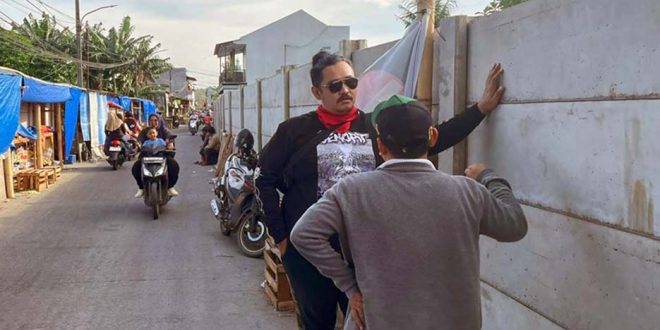 Jalan Warga Kedaung Ditutup, Wakil Ketua DPRD Tinjau ke Lokasi
