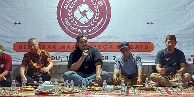 Wakil Ketua DPRD Andri S Permana Apresiasi Deklarasi Aliansi Warga Cipadu
