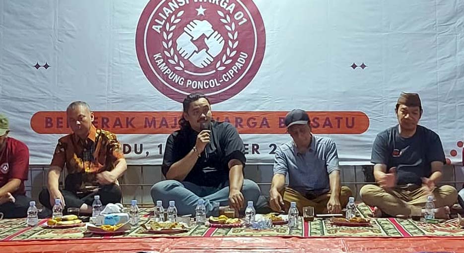 Wakil Ketua DPRD Andri S Permana Apresiasi Deklarasi Aliansi Warga Cipadu