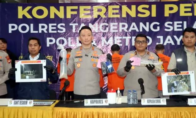 Polres Tangsel Ungkap Kasus Penyelundupan Benih Bening Lobster