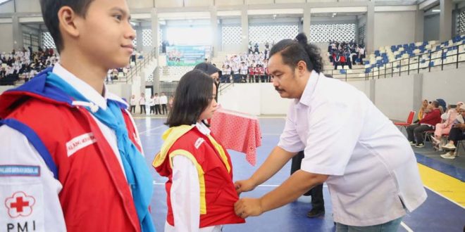 Pelantikan Relawan PMI, Andri S. Permana: Regenerasi Kerelawanan