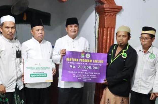 Bupati Maesyal Rasyid Ajak Warga Kresek Jaga Harmoni Ramadan