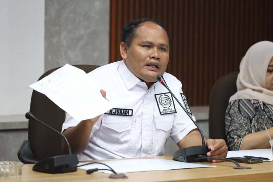 Komisi I DPRD Kota Tangerang Dorong Satpol PP Menyegel PT EJP