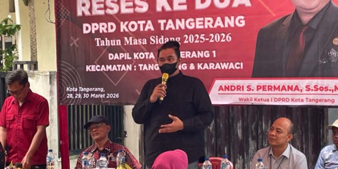 Wakil Ketua DPRD Andri S Permana Gelar Reses II di Tanah Tinggi