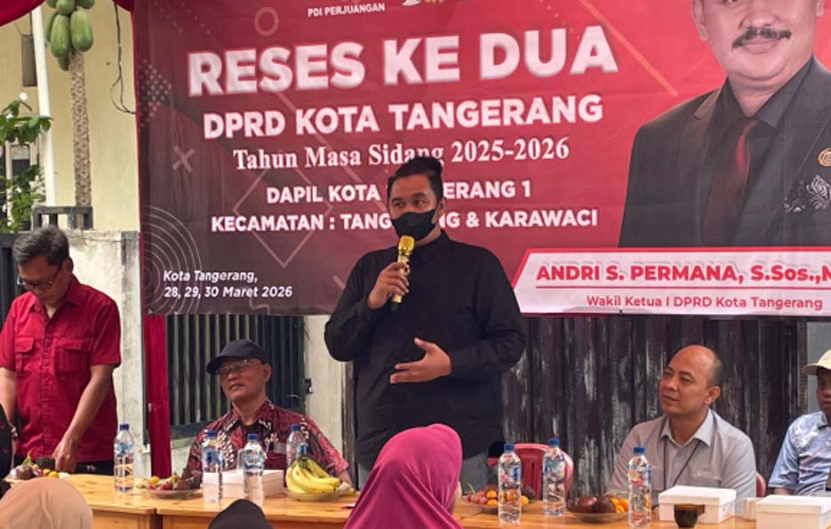 Wakil Ketua DPRD Andri S Permana Gelar Reses II di Tanah Tinggi