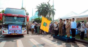 Pemkot Tangerang Lepas 393 Jemaah Calon Haji Kloter 16 JKB
