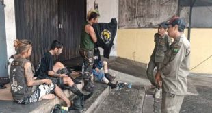 Trantib Kecamatan Larangan Tertibkan Kumpulan Anak Jalanan