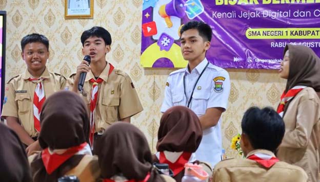 Pemkab Tangerang Edukasi Siswa SMAN 1 Bijak Bermedia Sosial