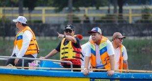 Jaga Layanan Air, Sachrudin Cek Kondisi Debit Sungai Cisadane
