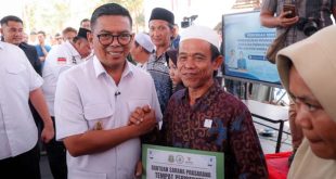 Andra Soni Tingkatkan Kualitas Kawasan Pemukiman Menjadi Layak