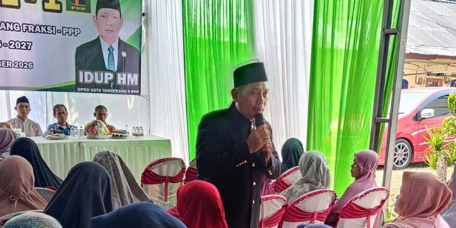 Anggota Komisi III DPRD Sosialisasikan Program Bedah Rumah Kota Tangerang