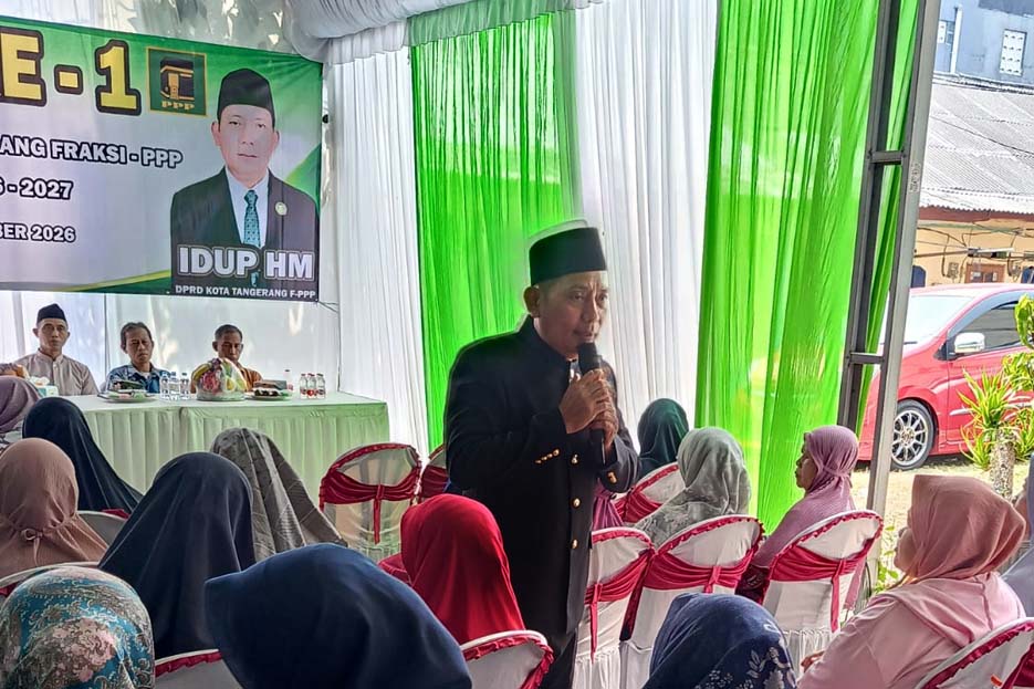 Anggota Komisi III DPRD Sosialisasikan Program Bedah Rumah Kota Tangerang