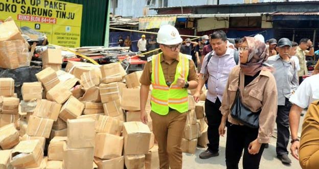 Pemkot Tangsel Tangani Pemulihan Pedagang Pasar Cimanggis Pascaledakan